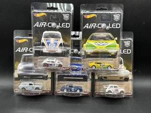 2016 Hot Wheels Complete Set x5 AIR-COOLED Porsche Outlaw Volkswagen Fiat BUG ++ - Picture 1 of 21