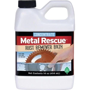 Workshop Hero Metal Rescue Rust Remover Bath 14oz 414mL Concentrate - Picture 1 of 1