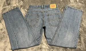 Levi’s 550 Straight Relaxed 100% Cotton Jeans Boys Size 12 Reg (27x26) - Picture 1 of 15