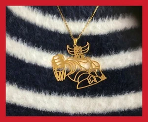 BIJOUX NEUF COLLIER OR CHAÎNE PENDENTIF FIGURINE GOLDORAK GRENDIZER ACTARUS GOLD - Foto 1 di 1