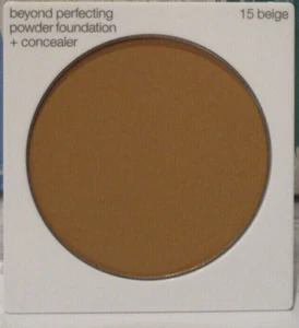 Clinique Beyond Perfecting Powder Foundation + Concealer # 15 BEIGE Refill - Picture 1 of 2