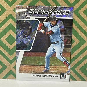2021 Donruss MLB Rookie Lourdes Gurriel Toronto Blue Jays Dominators Silver - Picture 1 of 2