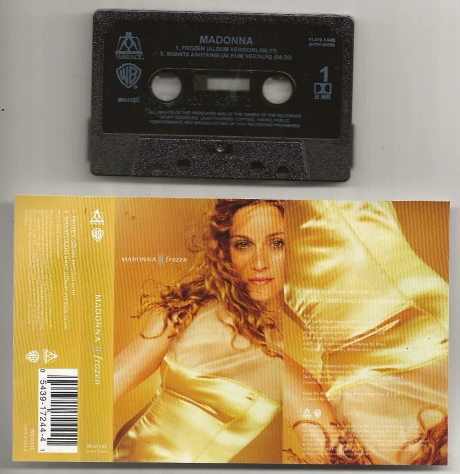 MADONNA FROZEN RARE UK CASSETTE SINGLE, UNPLAYED, MINT - Image 1 of 1