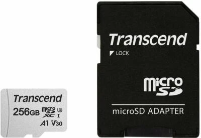 Transcend 256GB MicroSDXC/SDHC 300S Memory Card TS256GUSD300S From Japan - Image 1 of 4
