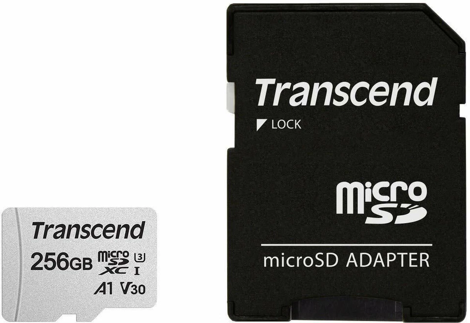 Transcend 256GB MicroSDXC/SDHC 300S Memory Card TS256GUSD300S From Japan - Image 1 of 4