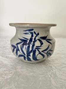 Brand New Hand made Clay Enamel Glazed Succulent Pot/planter With Drainage #442 - Picture 1 of 11