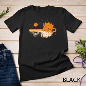Motosierra Carpintero Hombres Leñador Arborista Motosierra Camiseta Unisex - Imagen 1 de 16