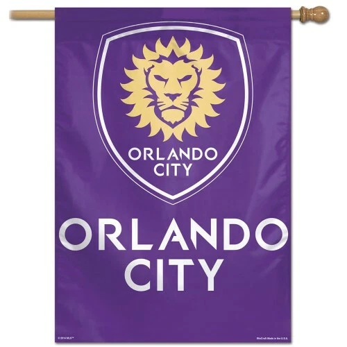 Orlando City SC 28"X40" Vertical Flag - Image 1 of 1
