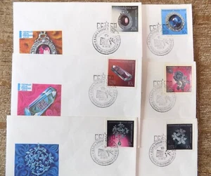 First day issue stamp stamped Envelope FDC cover Soviet USSR jewelry 1971 year - Picture 1 of 9