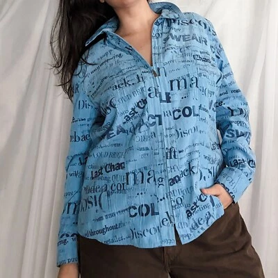 Lightweight Blue Zip Up Jacket By BoniTa - Image 1 of 4