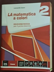 LA MATEMATICA A COLORI 2 - Edizione rossa - Leonardo Sasso - DeAgostini Scuola - Foto 1 di 2