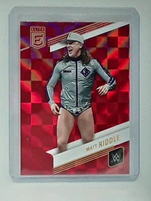 Matt Riddle 2023 Donruss Elite WWE Wrestling - Red #12 - - Image 1 of 2