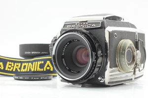 【Óptica N Como Nueva con Correa】 Zenza Bronica S2 Modelo Tardío + Nikkor-P 75mm f/2.8 Japón - Imagen 1 de 12