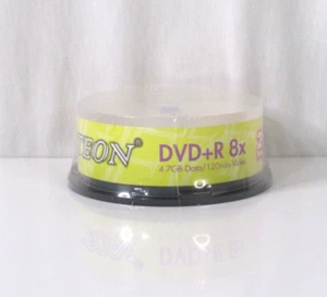 TEON DVD+R Blank Disc 20 Pack 8x 4.7GB Data /120Min Video Recording - Picture 1 of 4