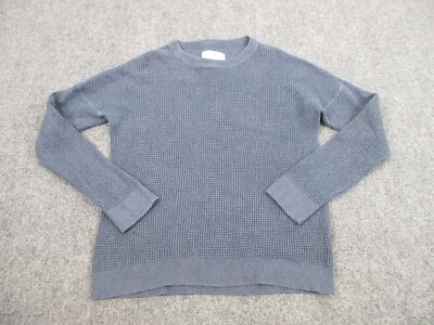 REI Sweater Mens Adult Medium Blue Knit Casual Pullover Crew Neck Outdoors - Image 1 of 4