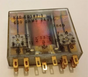 r40-e0147-1 600ohms 24vdc relay 7849 - Picture 1 of 1