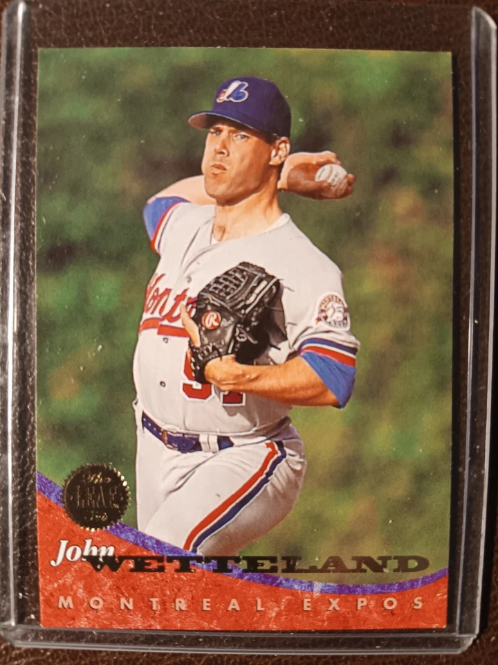 JOHN WETTELAND EXPOS 1994 THE LEAF SET BY DONRUSS BASEBALL #414 - Image 1 of 1