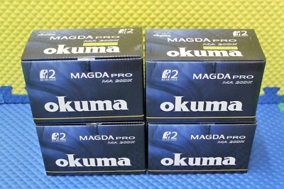 Okuma Magda Pro 2BB Line Counter Trolling Reel With Auto Trip MA 20DX 4-Pack - Image 1 of 4