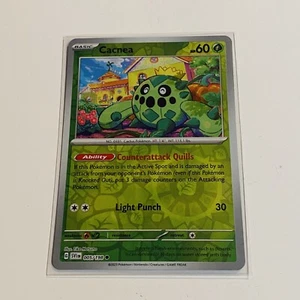 Cacnea Reverse Holo 005/198 Pokémon Trading Card - Picture 1 of 2