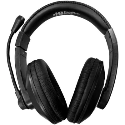 Hamilton Buhl ST2BK Smart Trek Deluxe Stereo Over-Ear Black Headphones - Image 1 of 3