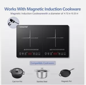 AMZCHEF Double Induction Cooker (Electric Stove) - Picture 1 of 6