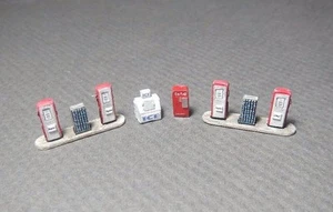 N Scale Gas Station Group Kit for Model Railroad by Century Foundry (501) - Picture 1 of 4