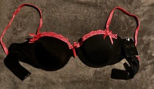 Rene Rofe 34B underwire black lace Trim bra NEW - Picture 1 of 9