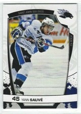 2009-10 Saint John Sea Dogs (QMJHL) Yann Sauve (Grenoble)