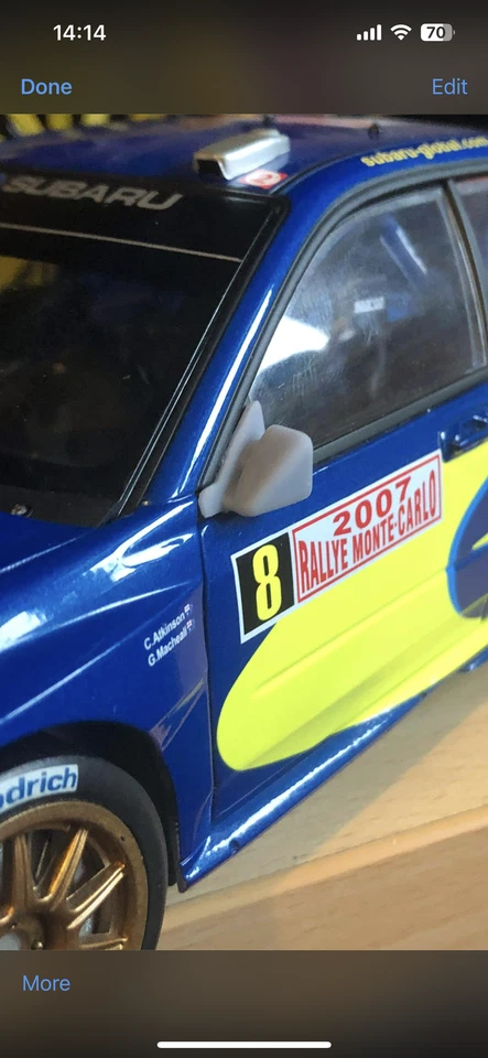 Subaru Impreza STI WRC 2006 mirrors - Image 1 of 1