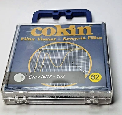 62mm Genuine Cokin ND2 ND 2 Lens filter 62 mm Neutral Density ND2X ND 2X France - Image 1 of 4