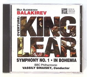 Balakirev: Symphony #1; In Bohemia (symphonic Poem); KING LEAR CD - Picture 1 of 3