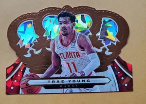 TRAE YOUNG 2019-20 Panini Crown Royale Cracked Ice Die Cut Bronze - Picture 1 of 4