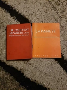 Vintage-EverydayJapanese A Basic English-Japanese Workbook Pocket Size And Bonus - Picture 1 of 5