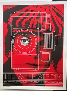 Jack White The White Stripes Seattle di Rob Jones 2007 - Foto 1 di 2