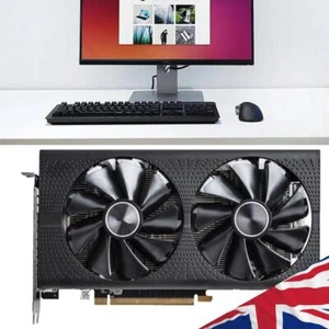 RX 580 8GB Graphics Card with Dual Fan Graphics Video Card for Office PC Gaming - Picture 1 of 11