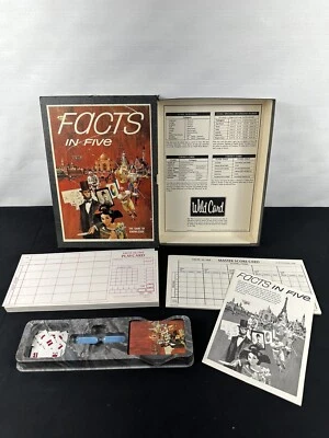 3M Bookshelf 1967 Facts in Five Game COMPLETE - Image 1 of 4