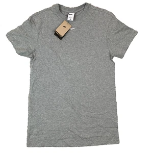 Nike Women's Grey Swoosh Logo Short Sleeve T Shirt Size Small S - Picture 1 of 13