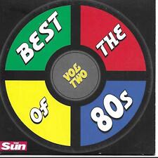 SALE ITEM Best Of The 80s (Vol Two) Came with The Sun newspaper - card   UK CD