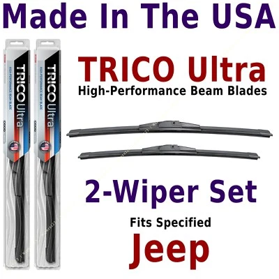 Comprar American: Juego de 2 escobillas limpiaparabrisas TRICO Ultra se adapta a Jeep listado: 13-22-20 Foto 1 de 4