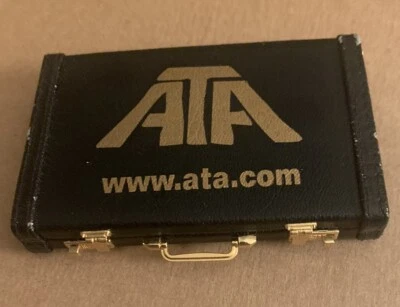 ATA AMERICAN TRANS AIR Airline  Collectible Mini Briefcase Business Card Holder - Image 1 of 4