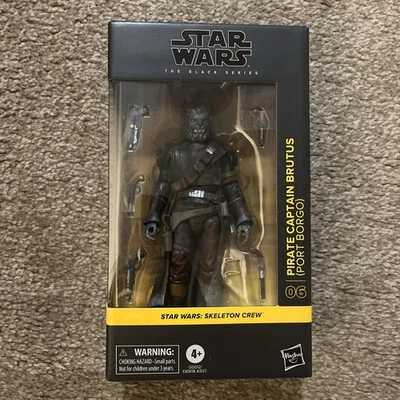 Star Wars Skeleton Crew Pirate Captain Brutus Black Series Action Figure Borgo - Image 1 of 4