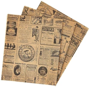 Papier Anti-Graisse Journal Kraft  1000 Pièces Garcia De Pou  P2834JK - Imagen 1 de 2