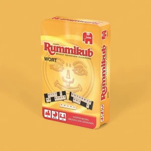 Kartenspiel Jumbo 3974, Original Rummikub Wort ab 7 Jahre - Picture 1 of 3