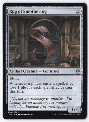 Rug of Smothering U Commander Legends: Battle for Baldur's Gate 336 NM - Image 1 of 2