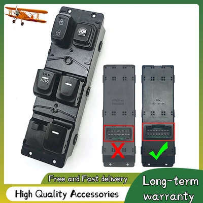 Power Window Main Switch AUTO DOWN Fit For 2012-2017 Hyundai Veloster US - Изображение 1 из 4