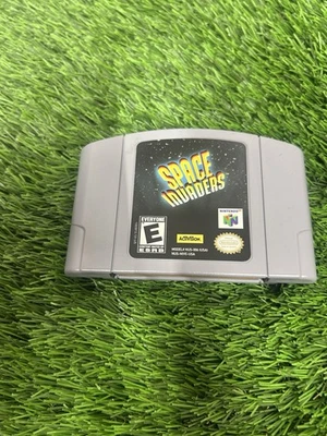 任天堂 64 太空入侵者游戏卡带 仅 N64 - 正品 — 第 1/4 张图片