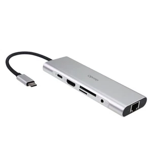 9-in-1 USB C Hub Multiple Adapter, 3 USB 3.0 Ports up to 5Gbps Transfer, 4K@3... - Picture 1 of 7