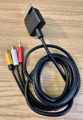Original Xbox OEM Authentic RCA AV Audio Video Cable Cord TESTED - Image 1 of 3