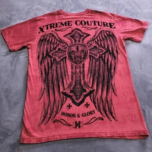 Extreme Couture Large Shirt Angel Wings Honor Glory Made In USA MMA Training - Picture 1 of 7