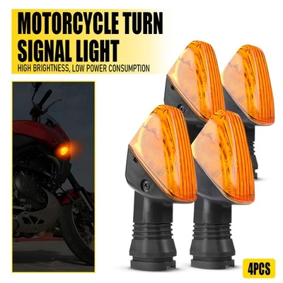 Front L+R Rear Signal Light Fit Turn NINJA KAWASAKI ZX-6RR ZX-10RR ZX-6R ZX-10R — 第 1/4 张图片